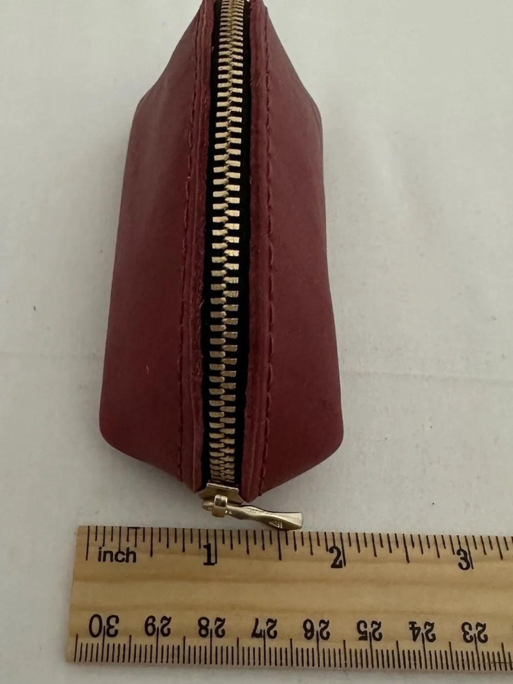 NEW Portland Leather Goods Taco Tot Pouch in Possibly Madrone